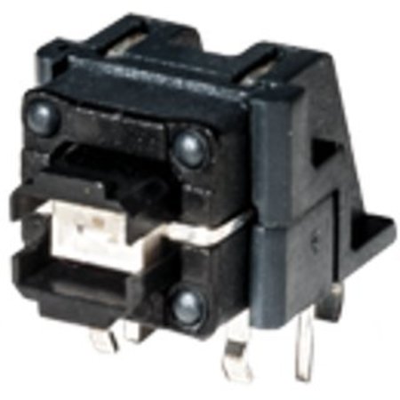 C&K COMPONENTS Tactile Switches Rt. Angle Thru-Hole Yllw/Grn Led, No Cap ITS23FR1ST